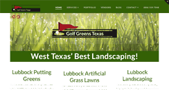 Desktop Screenshot of golfgreenstexas.com